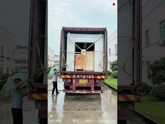 ماشين برش کولون مدل KL-7VF براي صادرات در حال بارگيري است