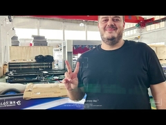 گرمای استقبال از مشتری ما از آلبانی اروپا بازدید از شرکت ما امروز!