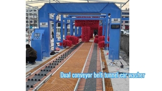 تجهیزات کارواش دو تسمه نقاله Kolon Low Maintenance 36M 16brushes