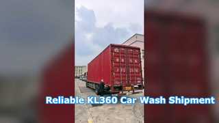 تحویل کولون 2 واحد ماشین کارواش مدل Kl360-1 و نرم کننده آب ارسال به بلغارستان!