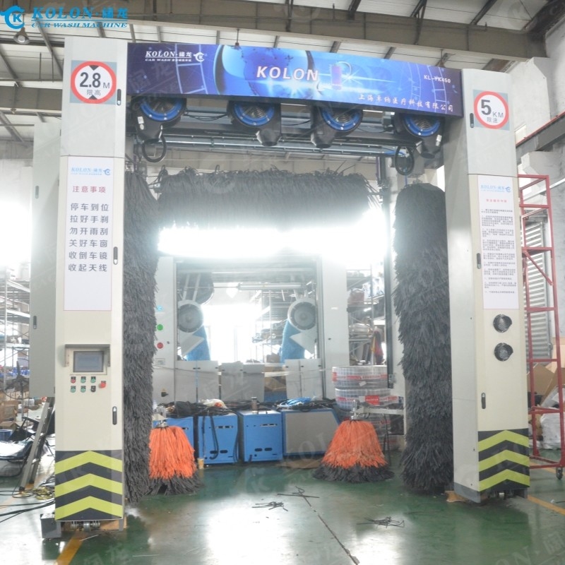 5 برس رول اوور ماشین لباسشویی اتوماتیک اتوبوس فاکس KL-YK450 ماشین لباسشویی اتوبوس