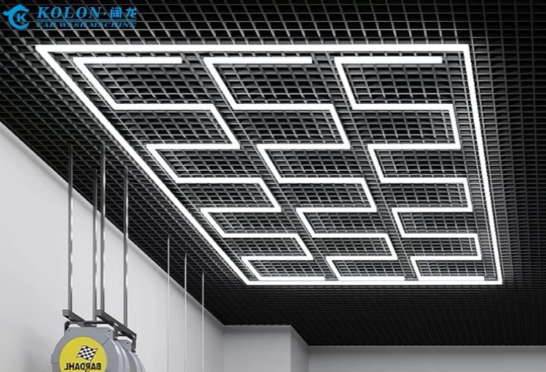 چراغ LED برای نمایشگاه خودروهای تجاری چراغ کار گاراژ LED