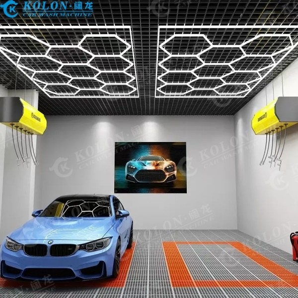 10 لومن IP65 درجه بندی شده چراغ های کارگاهی LED برای الزامات نصب سطح 14pcs چراغ های زنبور