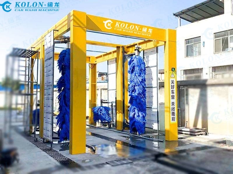 ماشین تمیز کردن اتوبوس اتوماتیک KOLON سریع و تمیز کننده با سرعت تمیز کردن 2-3 دقیقه در هر ماشین
