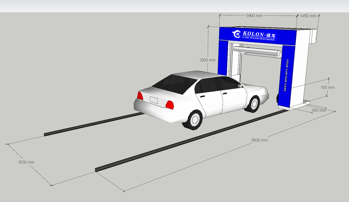 Kolon Rollover Car Wash Machine automatic car cleaning system built to deliver professional wash results with minimal downtime